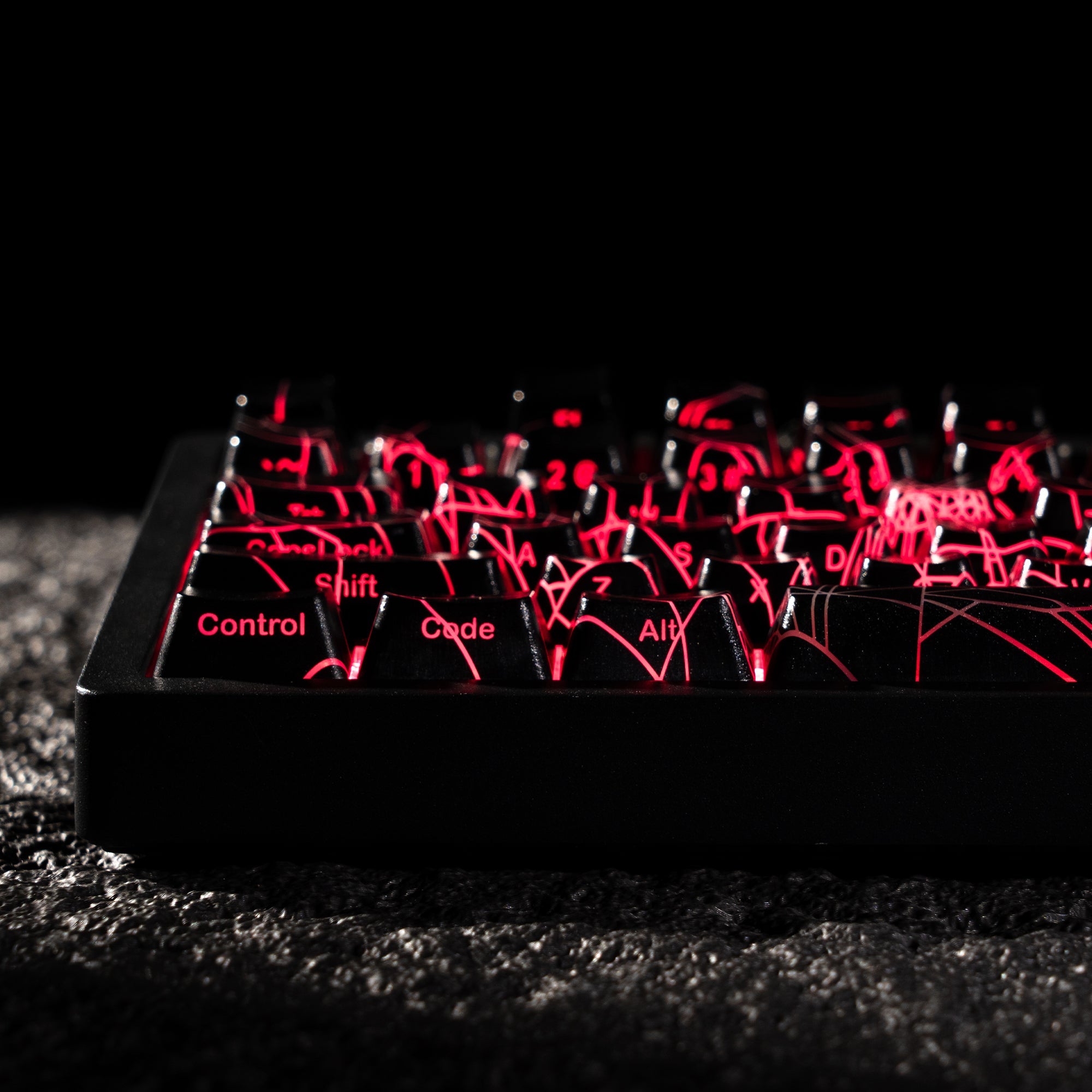 XVX  SPIDER WEB Version Pattern OEM Profile IMD-Tech Keycap Set