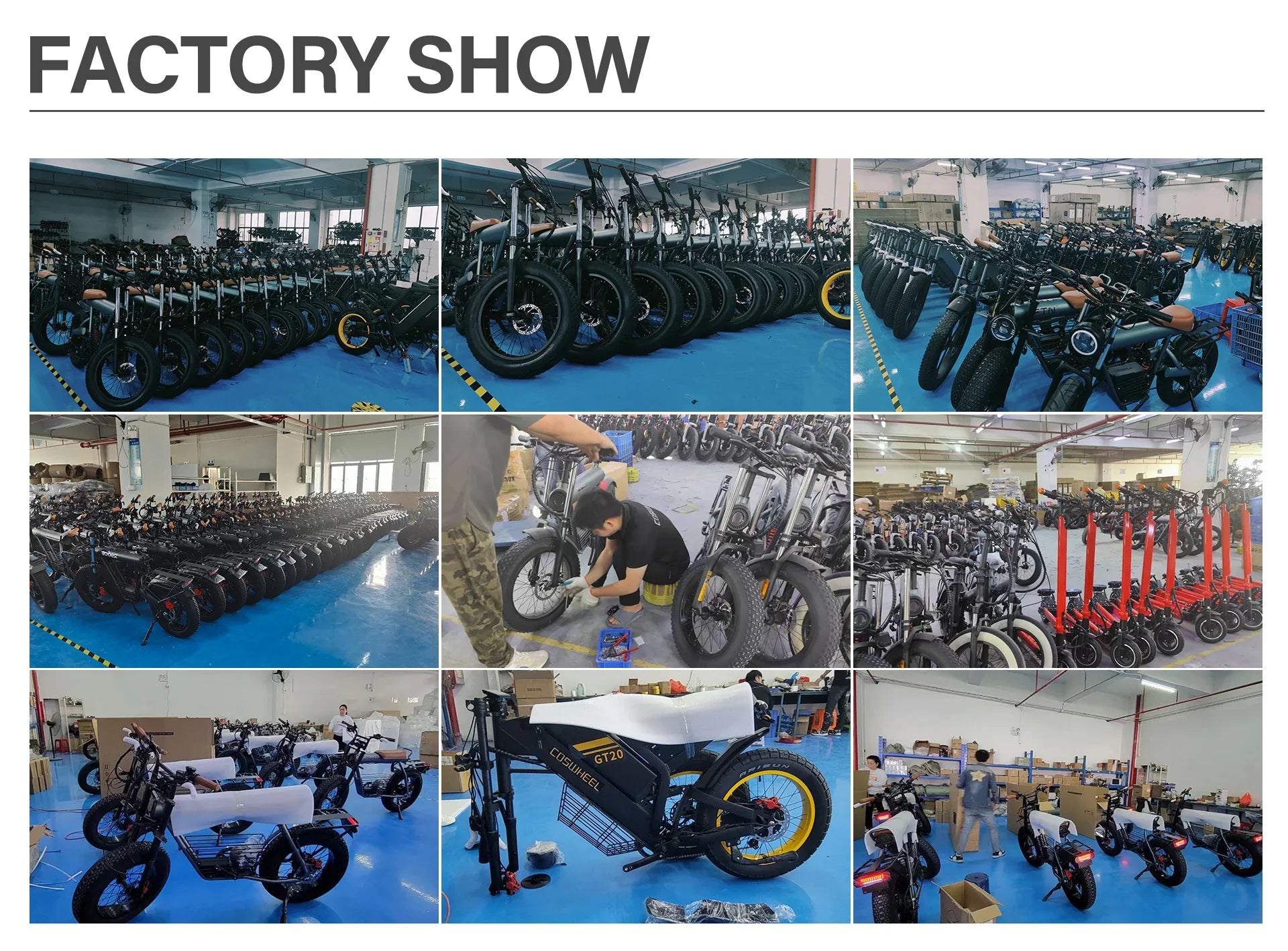 Coswheel Electric Bike CT20 1500W Motorcycle 20Inch Fatbike Ebike Mountain bike 48V 25AH Bikes Adult Electric Bicycle Motocycles