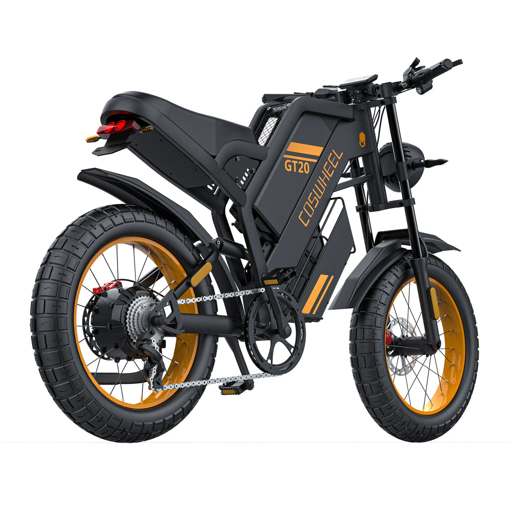 Coswheel Ebike GT20 Adult Electric Motorcycle Mountain Bikes 20Inch 48V Electric bike Fatbike Adult Motorcycles Drit bike