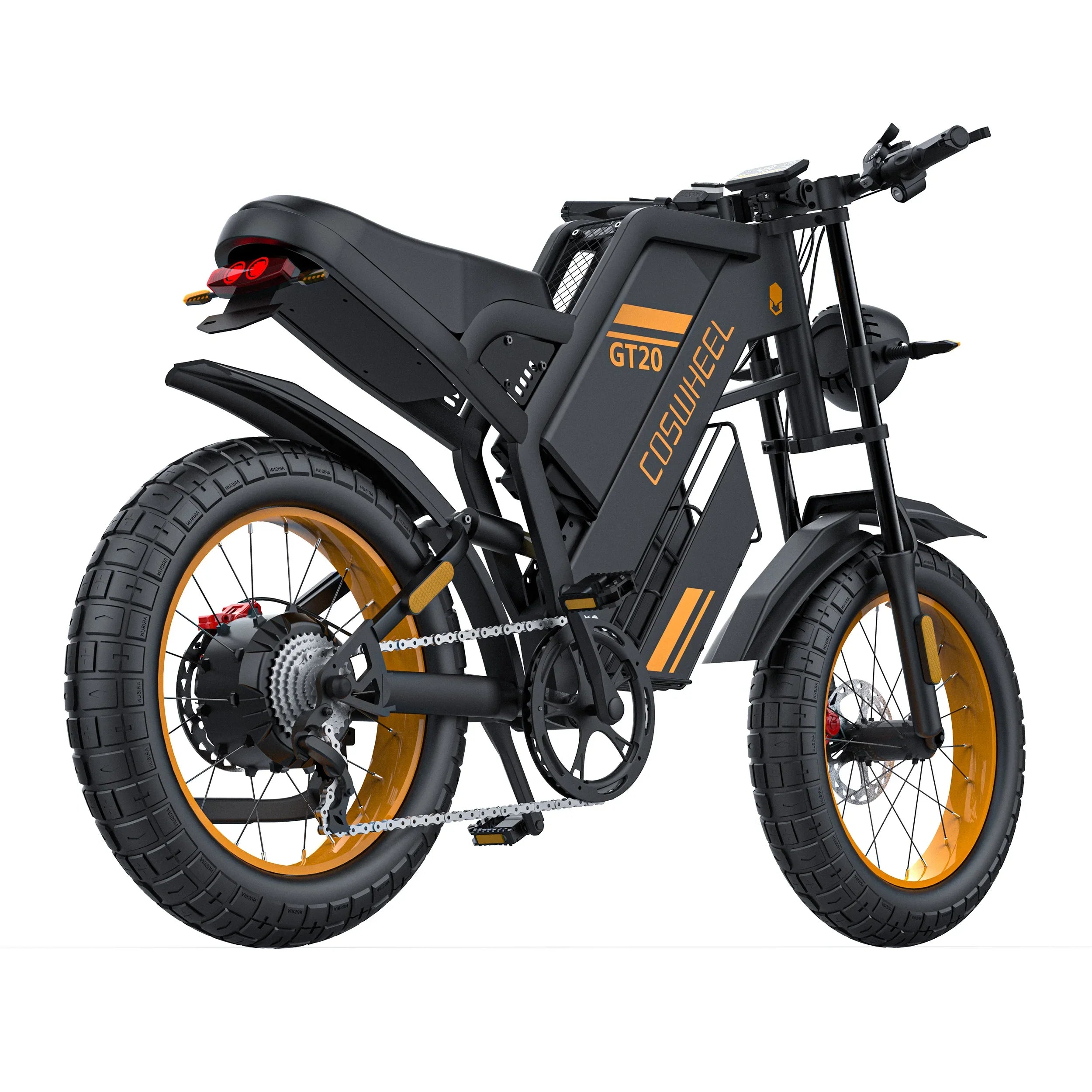 Coswheel Ebike GT20 Adult Electric Motorcycle Mountain Bikes 20Inch 48V Electric bike Fatbike Adult Motorcycles Drit bike