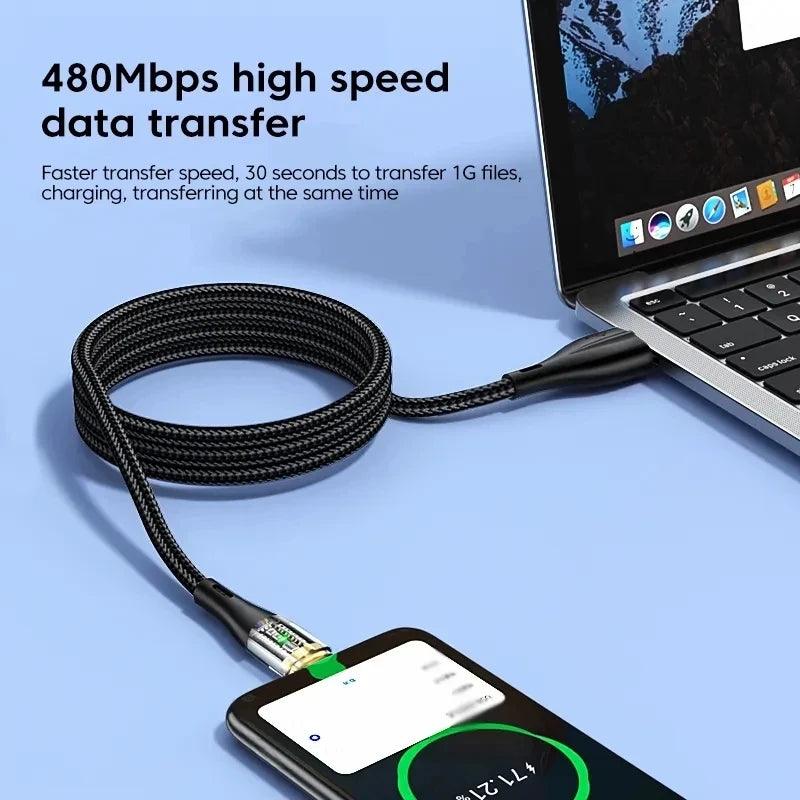 120W USB To Type C Cable Super Fast Charging Data Cord For Xiaomi 12 Redmi Note 11 Samsung S23 S22 Huawei Type-c Charger Cord