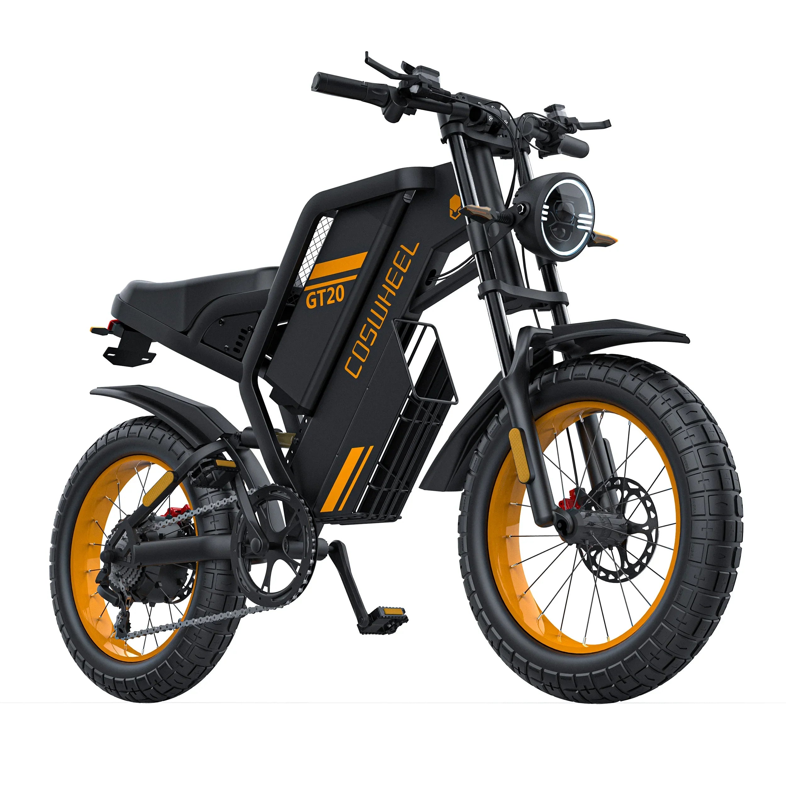 Coswheel Ebike GT20 Adult Electric Motorcycle Mountain Bikes 20Inch 48V Electric bike Fatbike Adult Motorcycles Drit bike