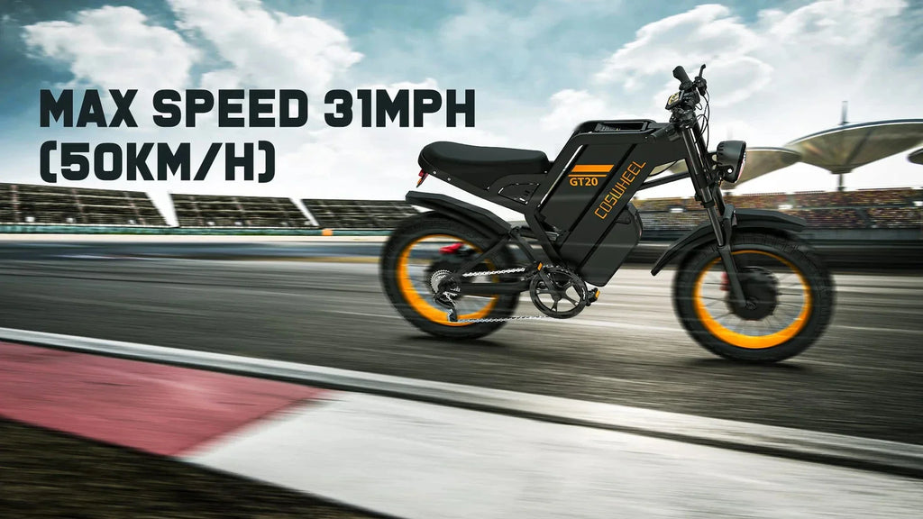 Coswheel Electric bike 3000W GT20 PRO Off Road Electric Motorcycle 48V 40AH Dual Motor Dual Battery Mountain bike Fat Tire Ebike