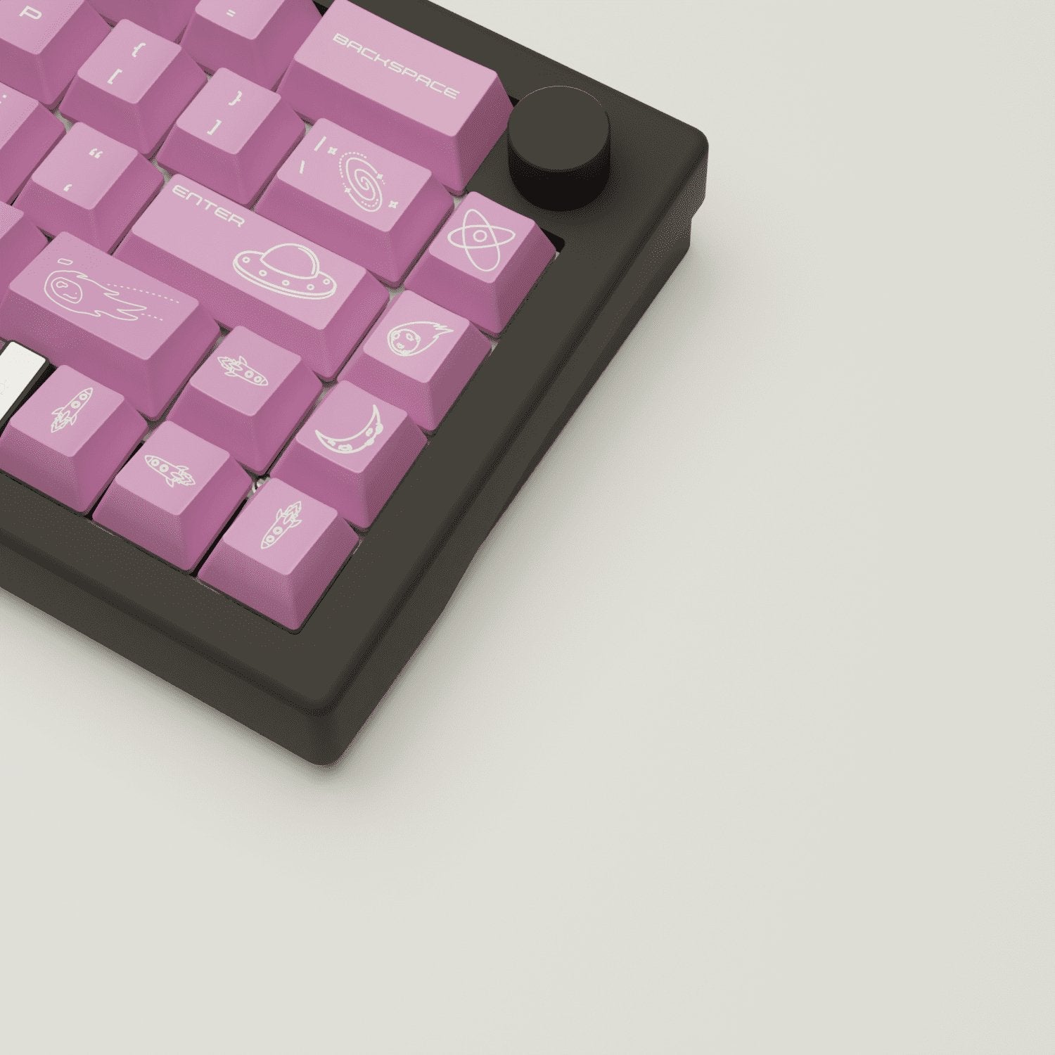 Nebula Design Keycaps and Mechanical Keyboard