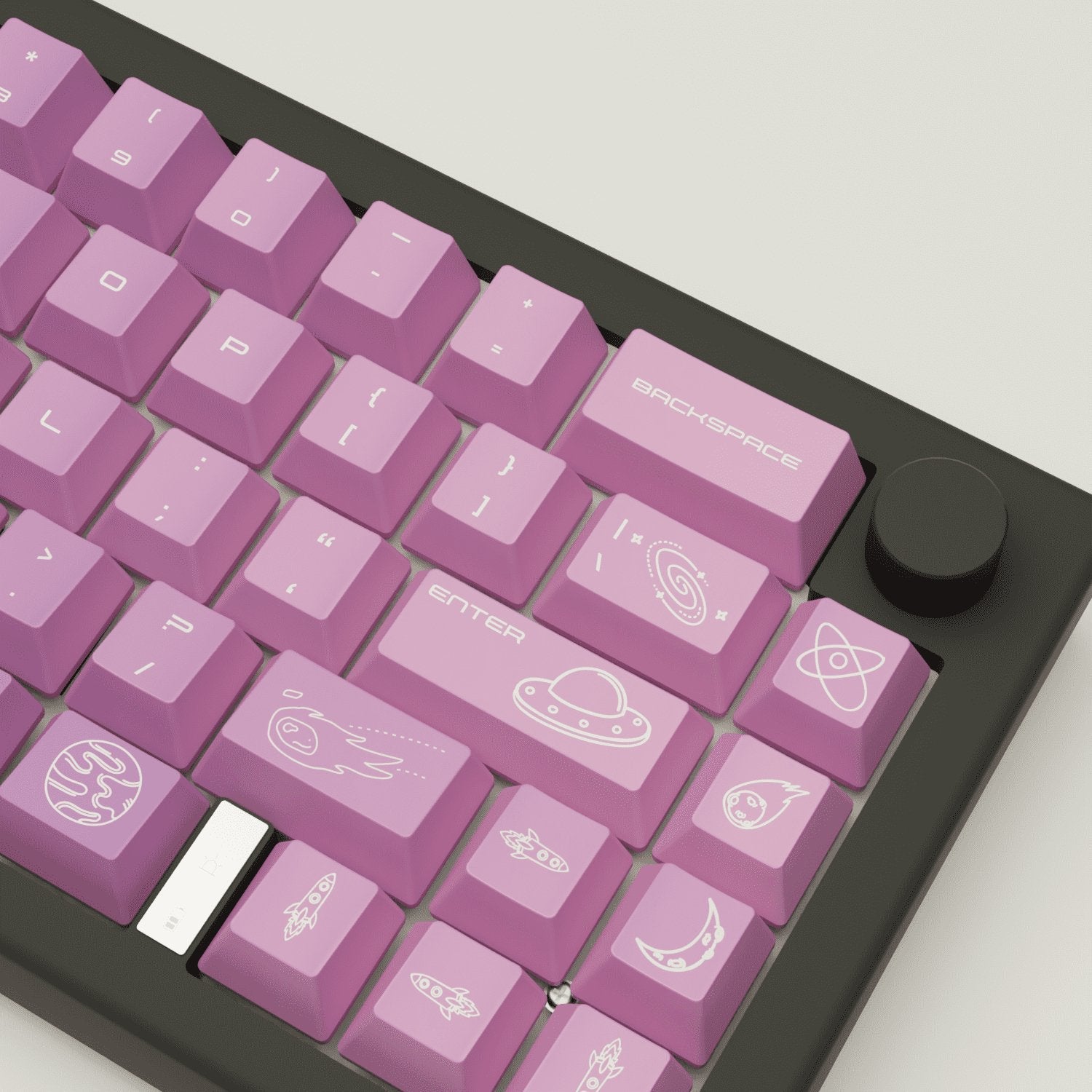 Nebula Design Keycaps and Mechanical Keyboard