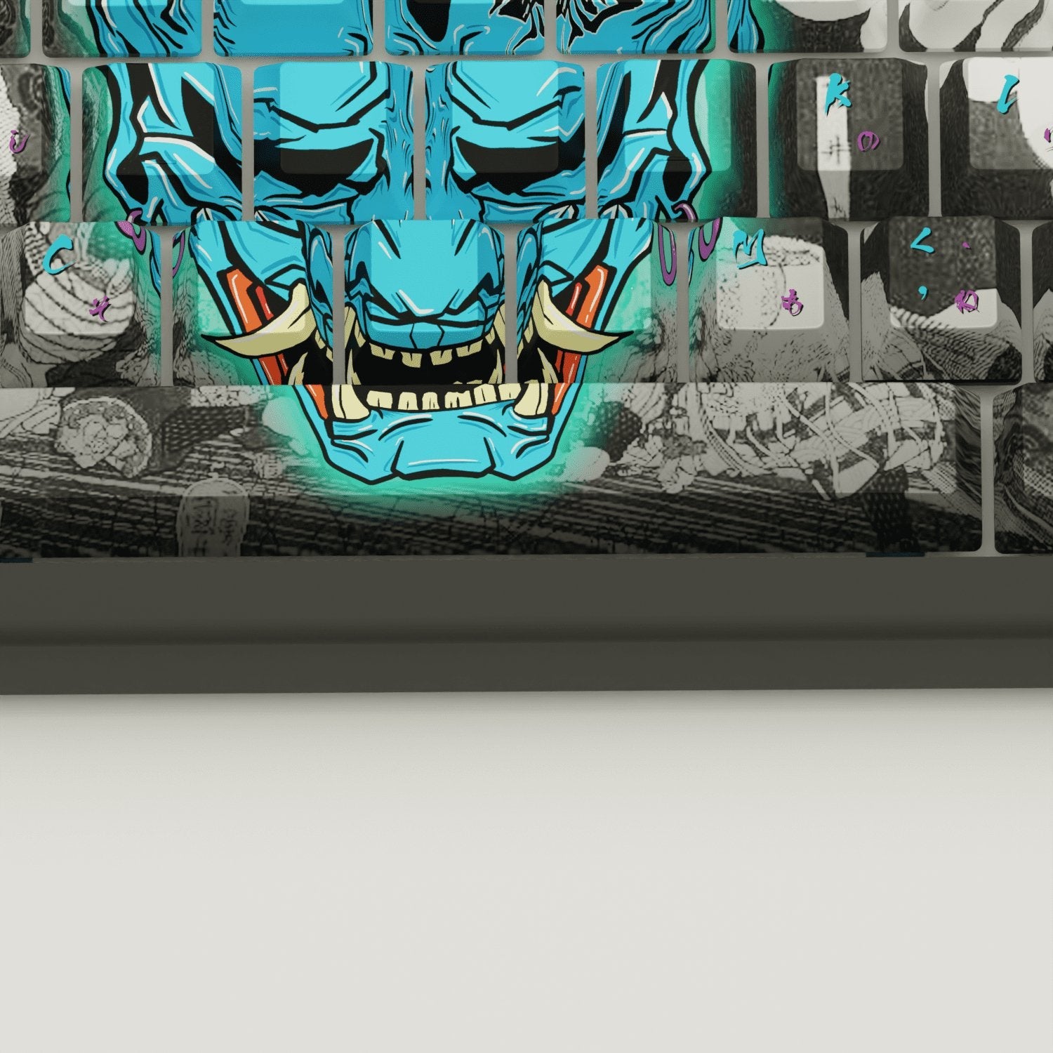 Oni Design Keycaps and Mechanical Keyboard