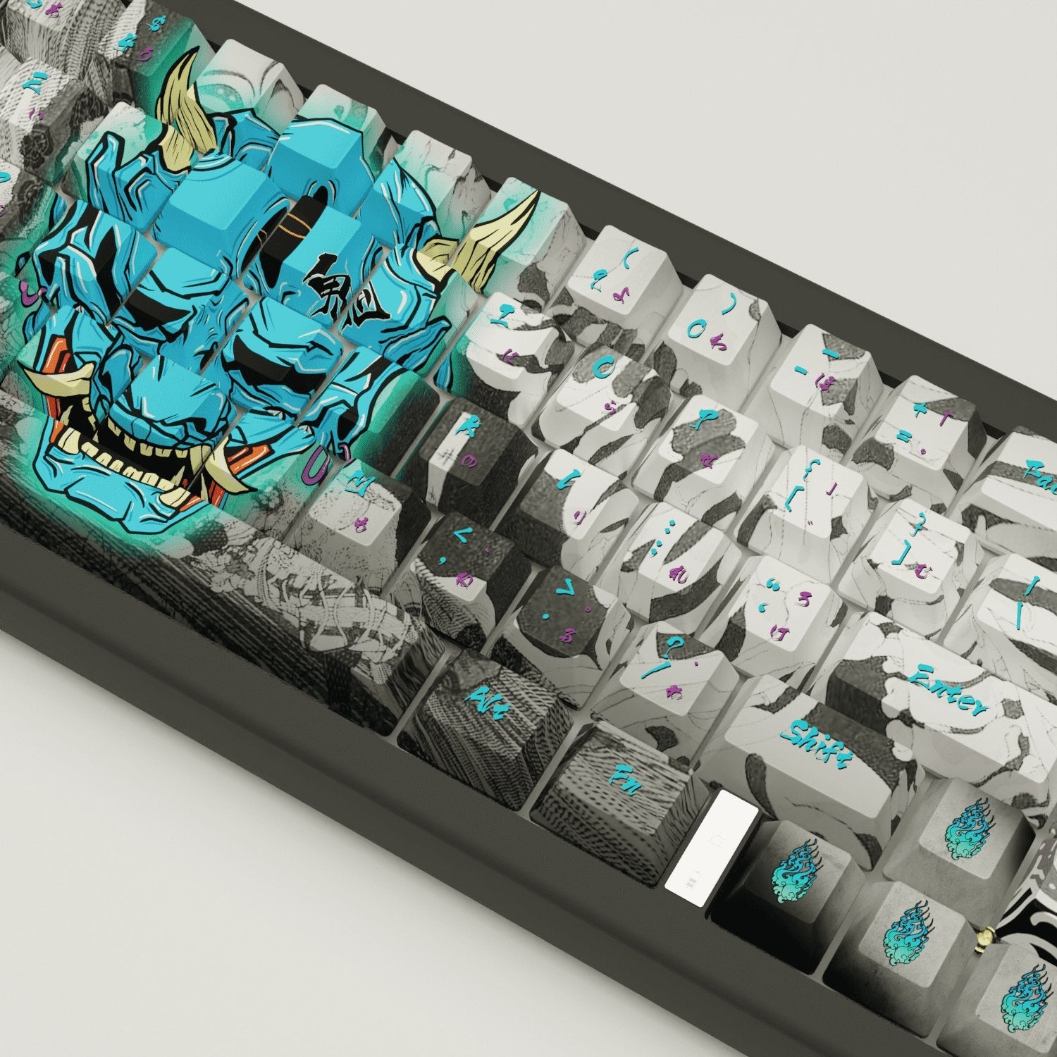 Oni Design Keycaps and Mechanical Keyboard