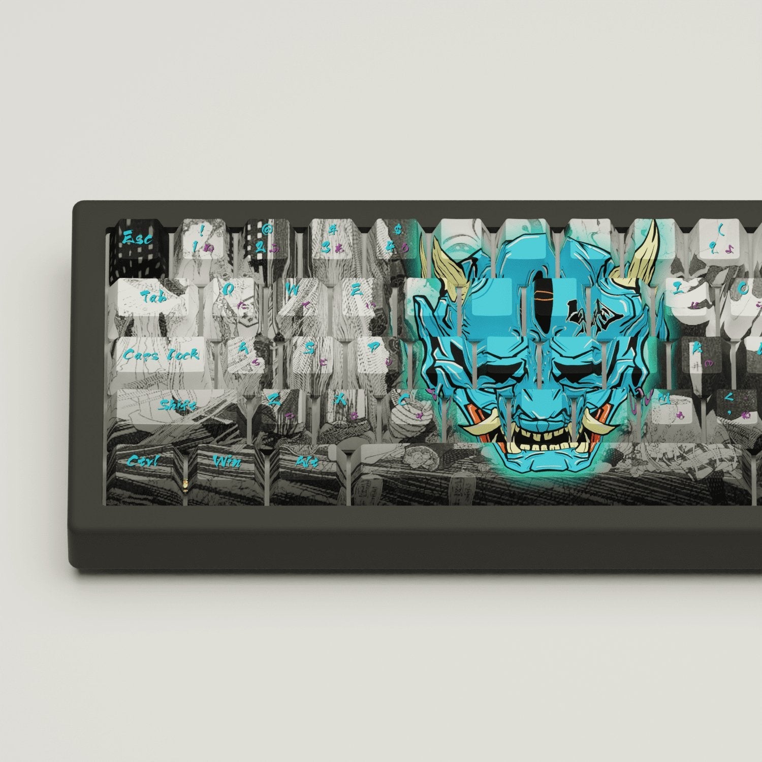 Oni Design Keycaps and Mechanical Keyboard