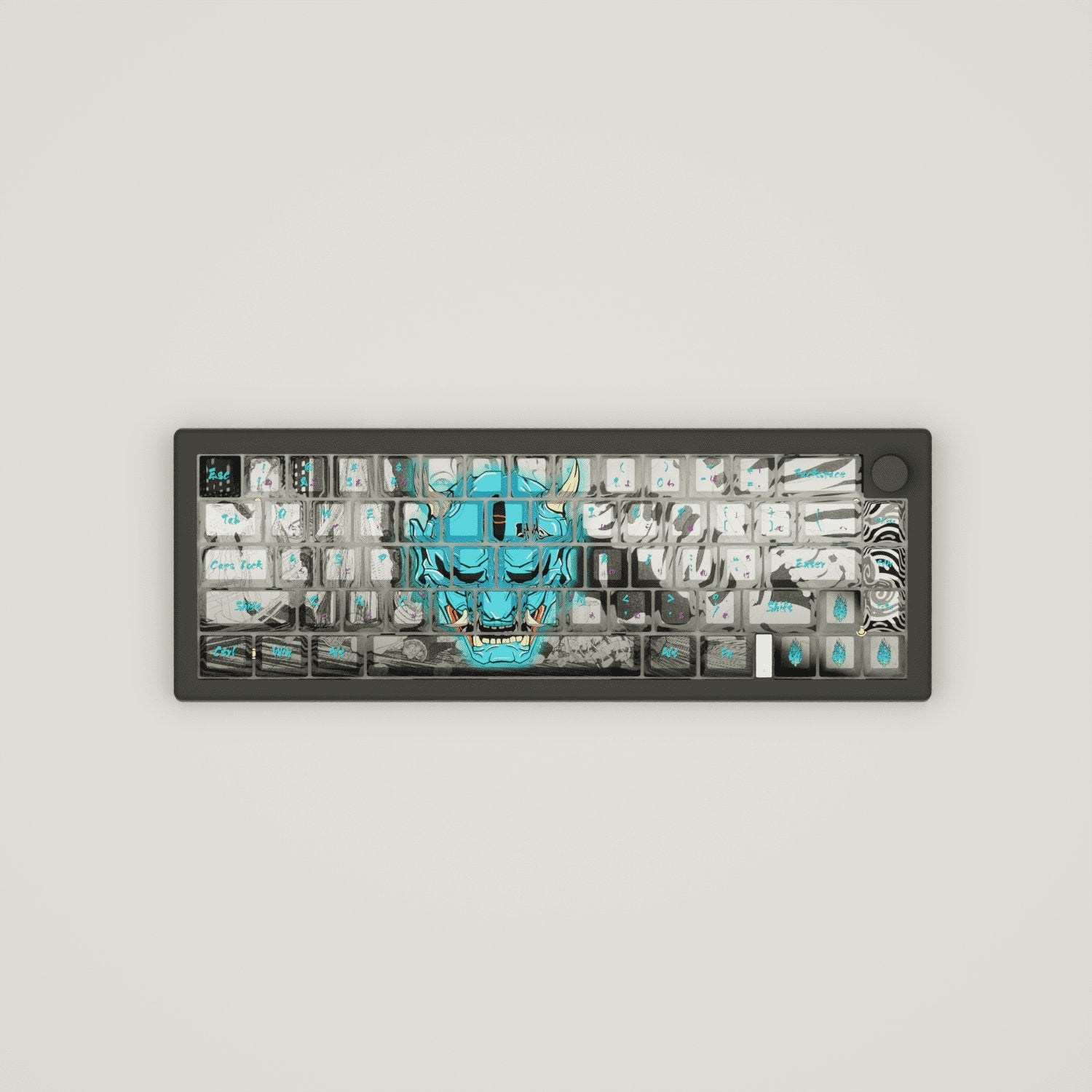 Oni Design Keycaps and Mechanical Keyboard