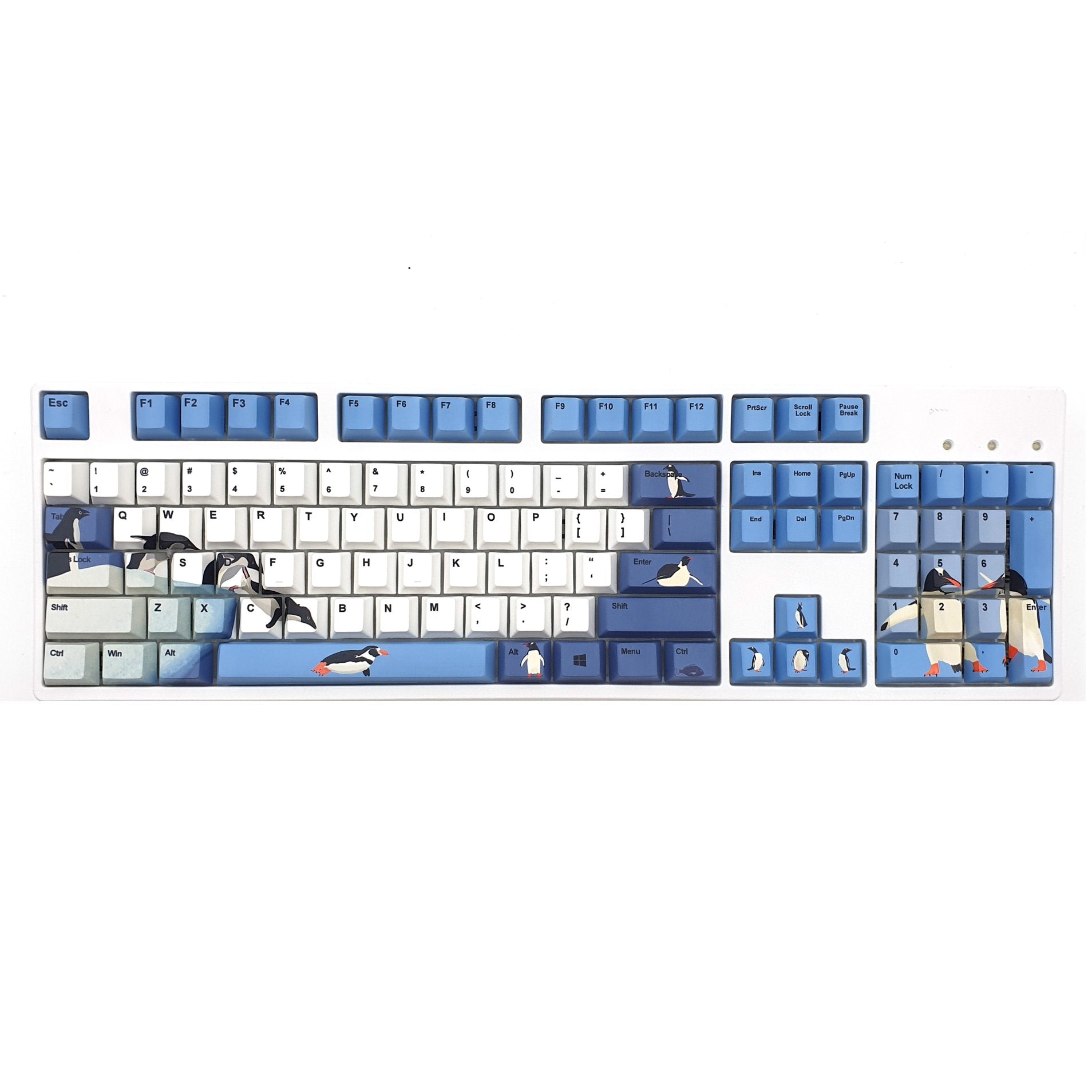 Penguins artist keycap set by Sunette