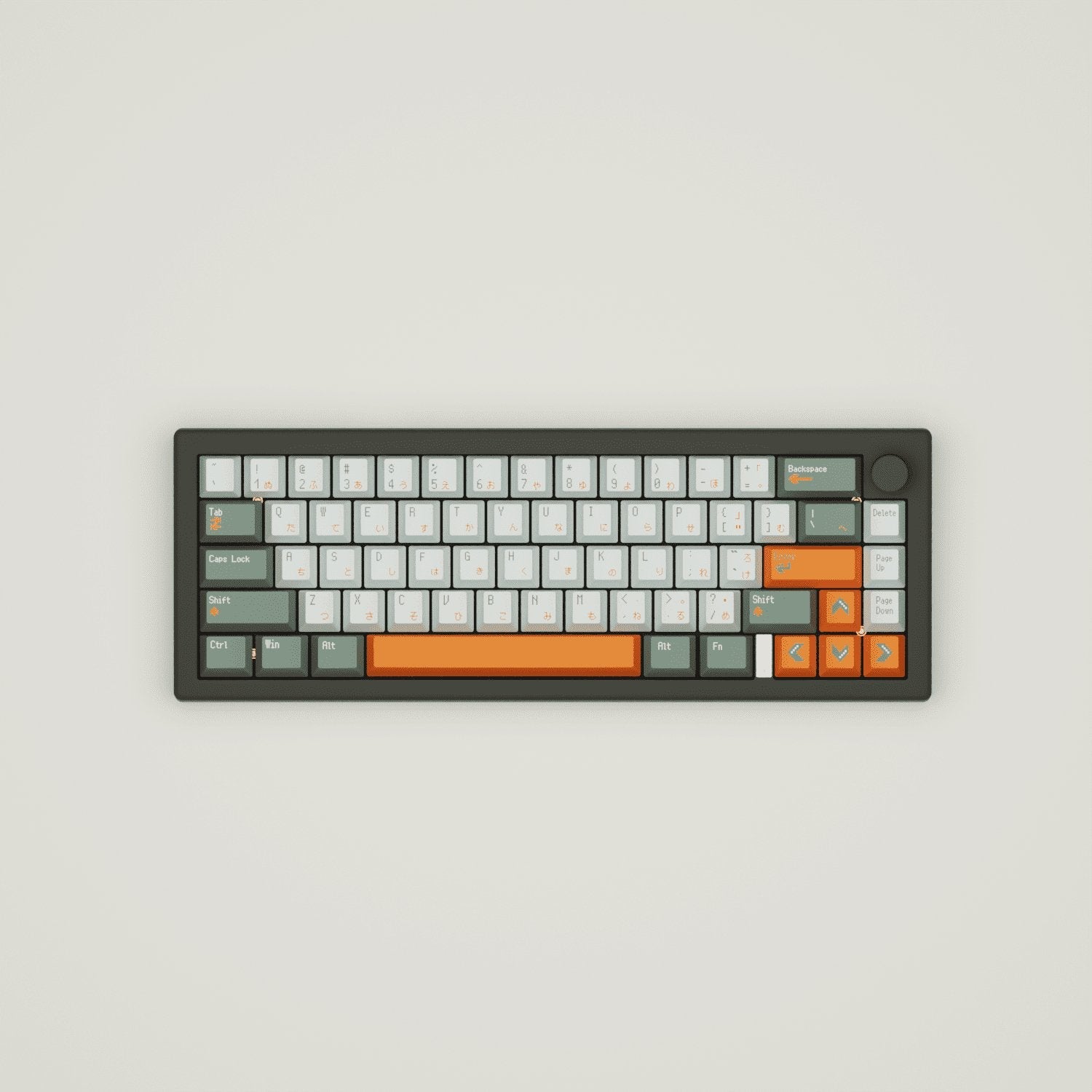 Retro Design Keycaps and Mechanical Keyboard