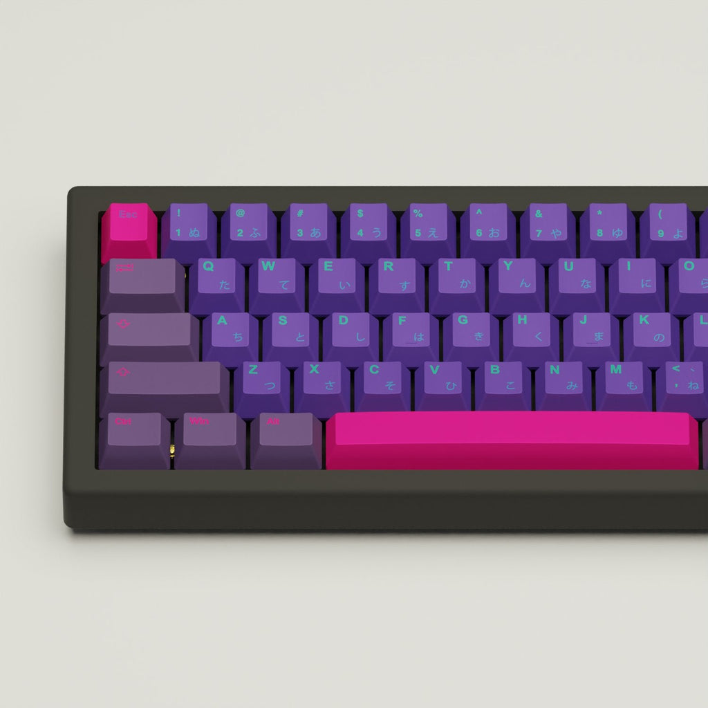 Techno Design Keycaps and Mechanical Keyboard