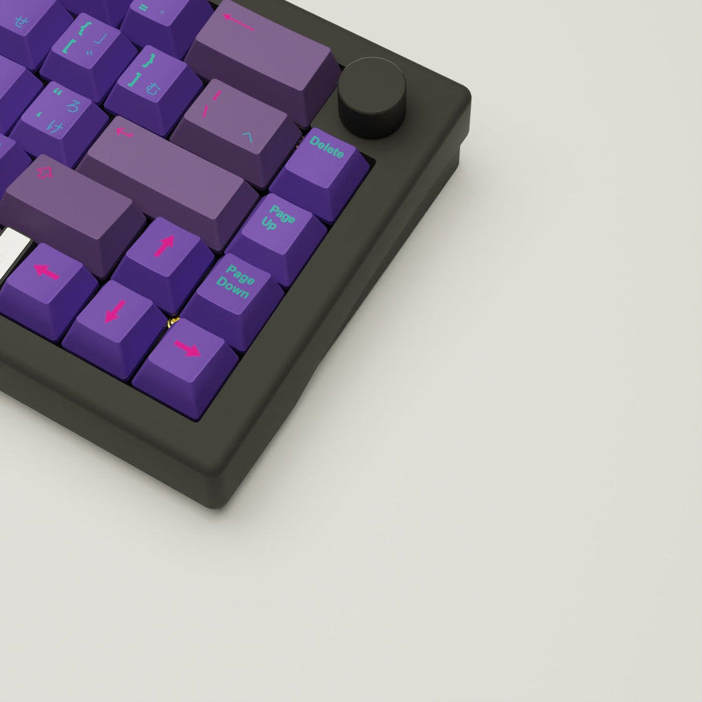 Techno Design Keycaps and Mechanical Keyboard