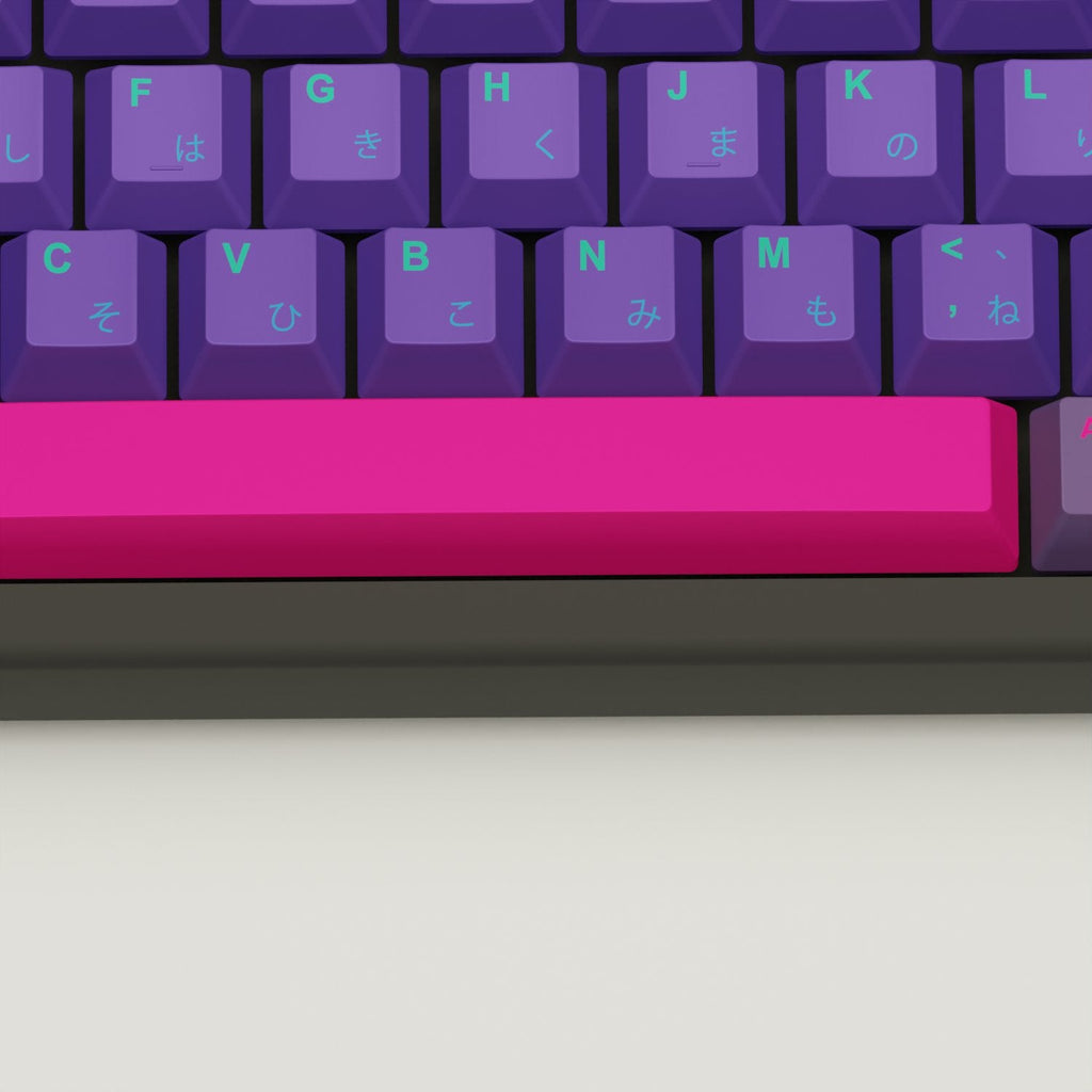 Techno Design Keycaps and Mechanical Keyboard