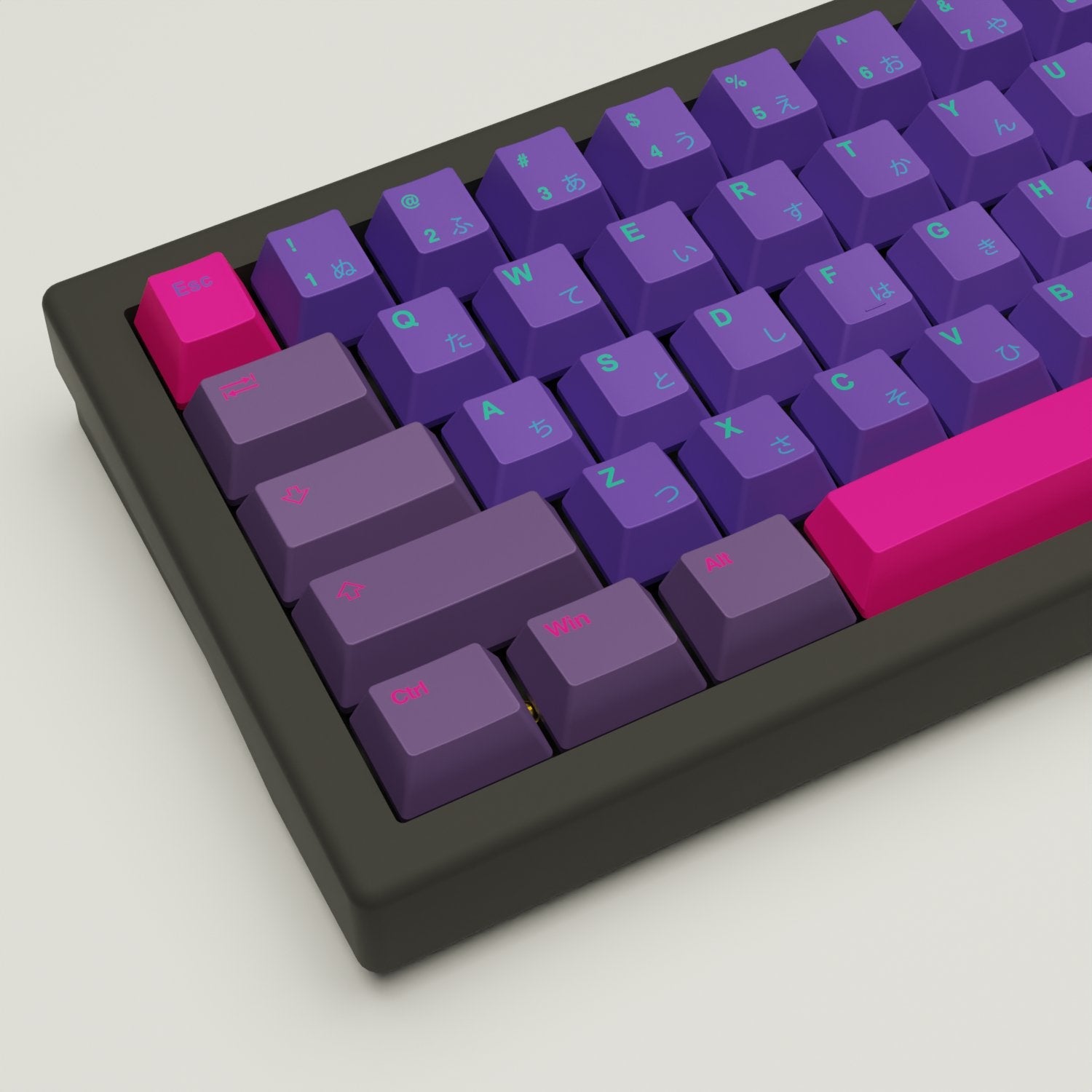 Techno Design Keycaps and Mechanical Keyboard